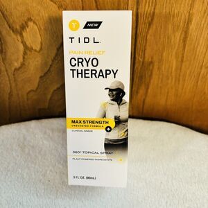 1 x TIDL Sport Cryo Therapy Pain Relief  360 Topical Spray Plant Powered 3oz